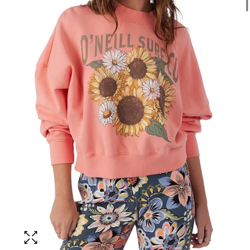 O'Neill Cropped Moment Sweatshirt NWT